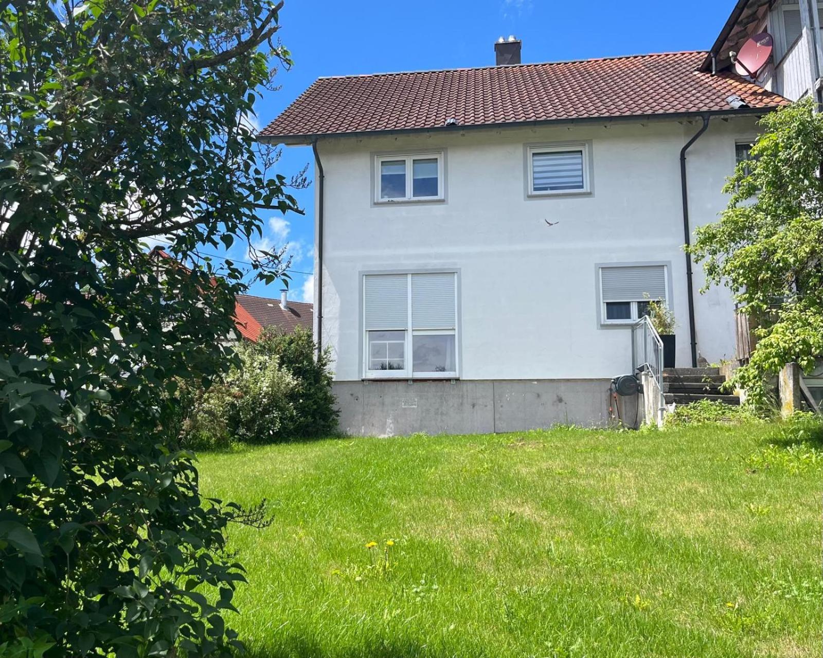 Ferienwohnung Am Hof Zwiefalten Bagian luar foto