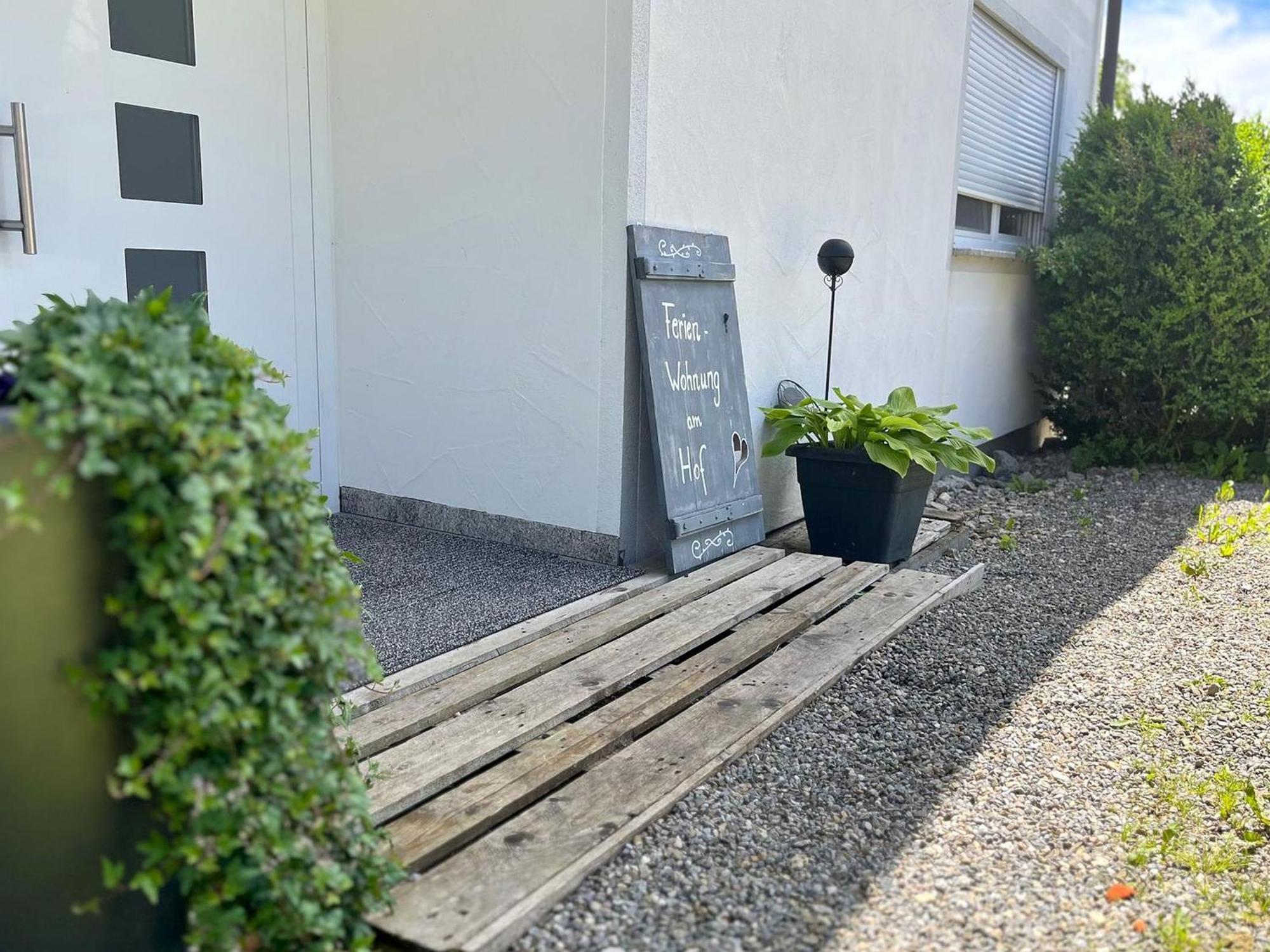 Ferienwohnung Am Hof Zwiefalten Bagian luar foto