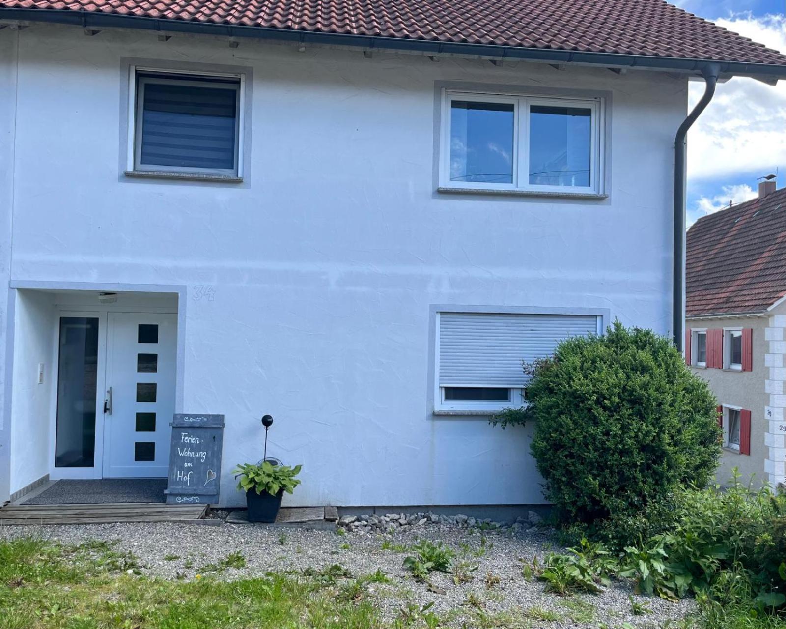 Ferienwohnung Am Hof Zwiefalten Bagian luar foto